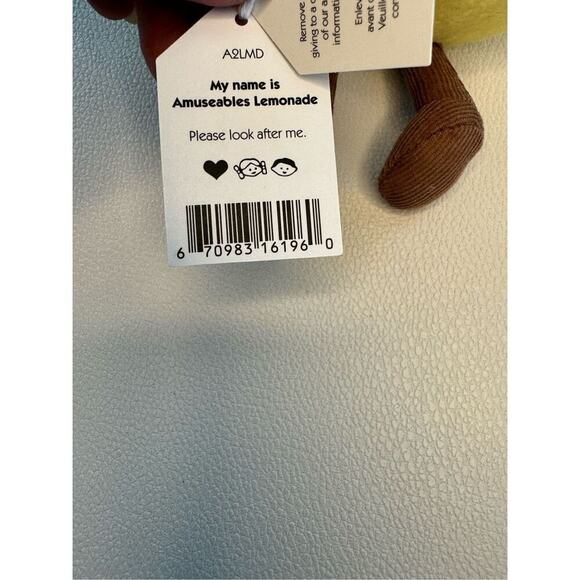 Jellycat Lemonade Amuseables New FAST SHIP - Picture 7 of 7